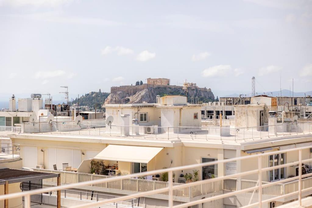 Penthouse In The Heart Of Athens Apartment Екстериор снимка