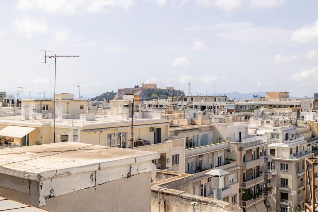 Penthouse In The Heart Of Athens Apartment Екстериор снимка